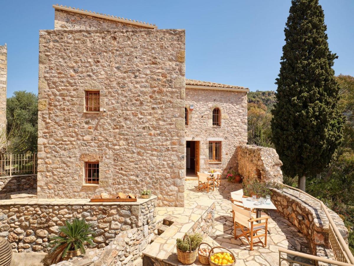 Petreas Castle Villa Kardamíli Kültér fotó