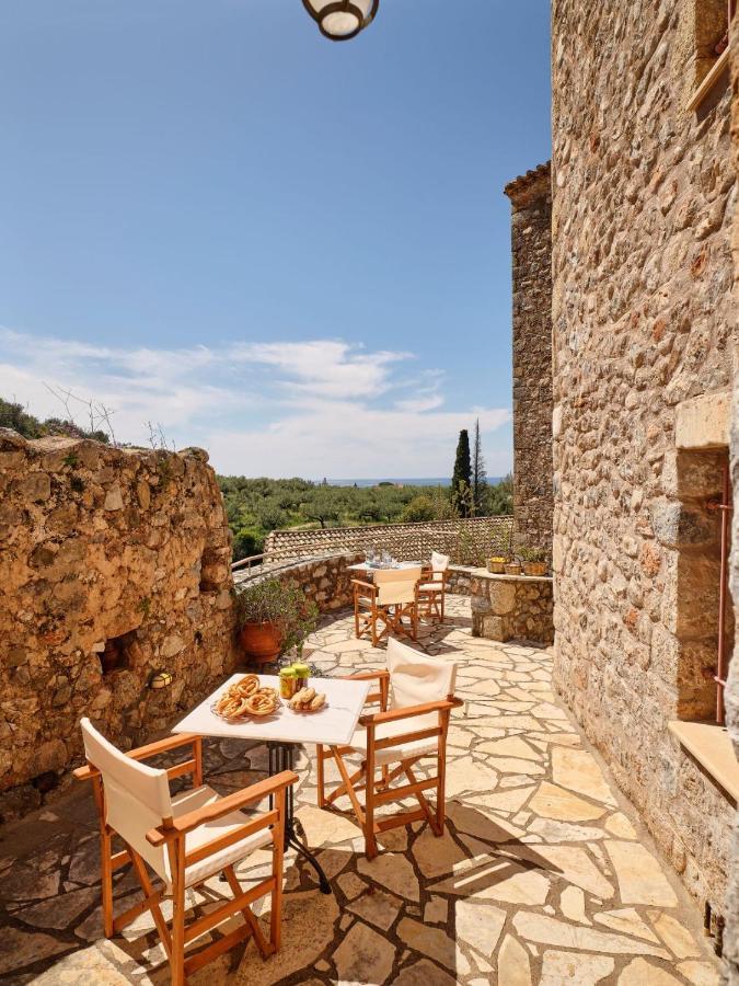 Petreas Castle Villa Kardamíli Kültér fotó