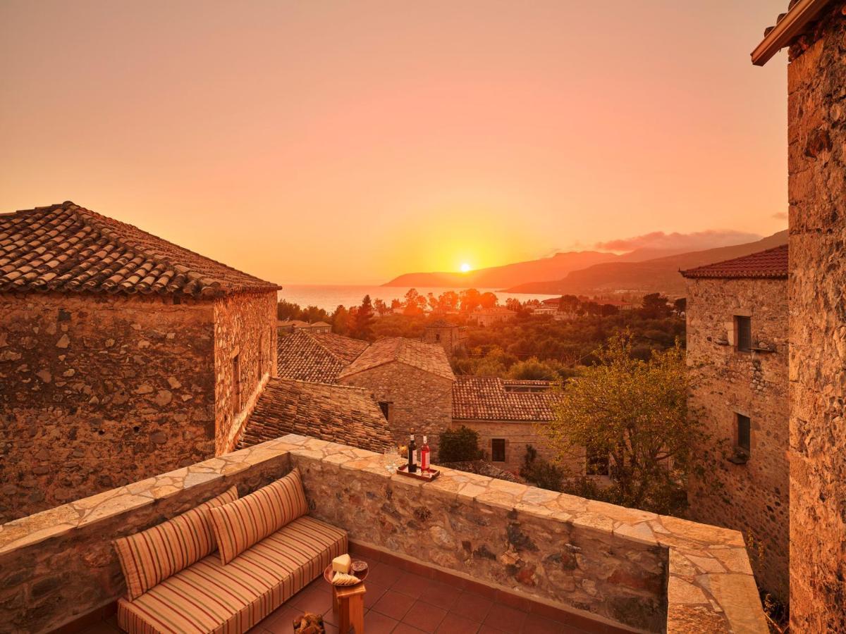 Petreas Castle Villa Kardamíli Kültér fotó